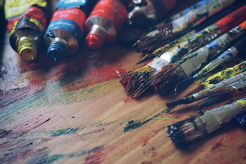 Painted Canvas Art